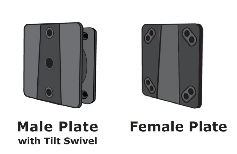 AMPS Mounting Adapter for Satellite Radios