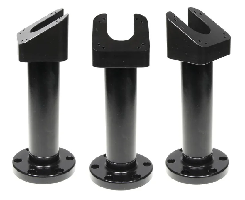 Solid Core Swiveling Pedestal Mount - 4.5" with 30° Angled Head