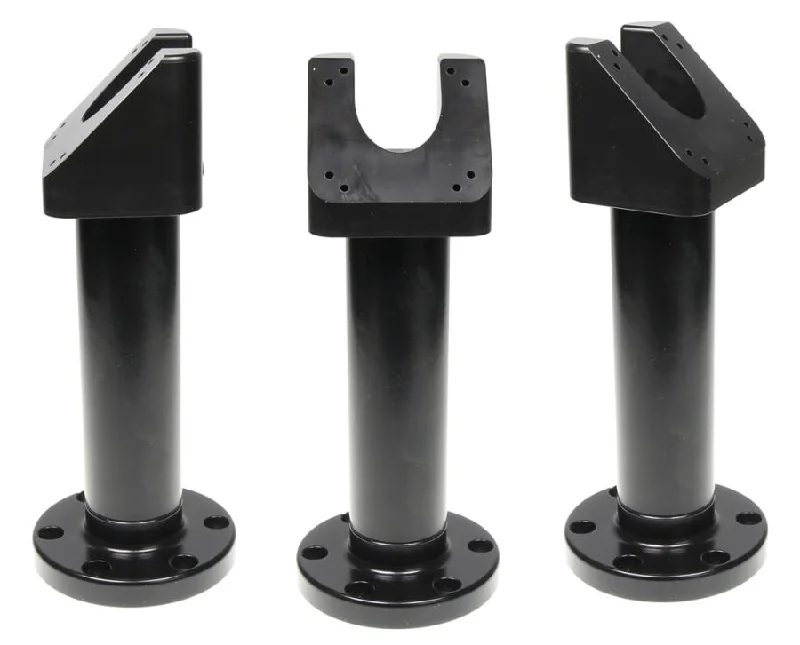 Solid Core Swiveling Pedestal Mount - 4.5" with 45° Angled Head