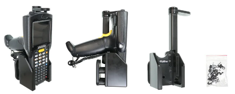 Non-Charging Cradle with Top Support and Vibration Damper for Zebra MC3200