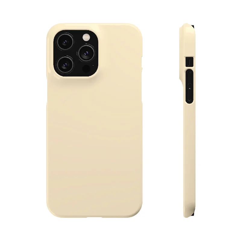 Blanched Almond iPhone Case (Slim)