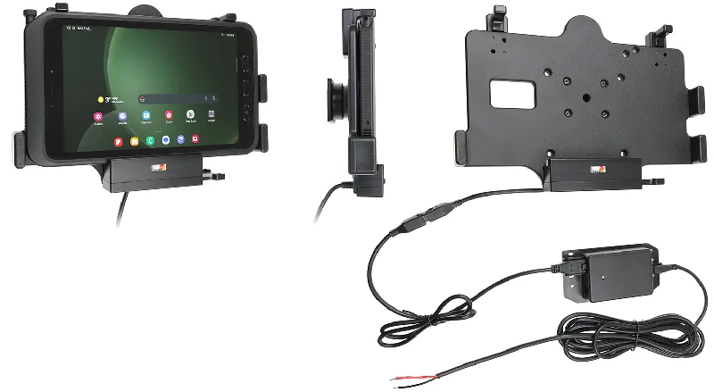 Charging Cradle with USB Host Port, Hard-Wired Power Supply for Samsung Galaxy Tab Active5, Tab Active3