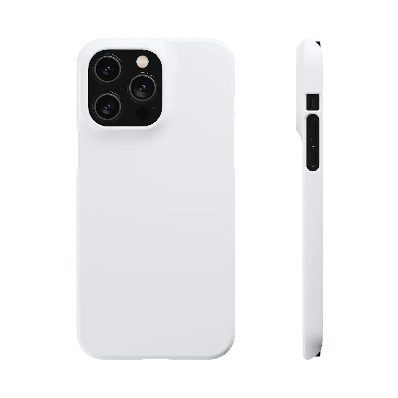 Ghost White iPhone Case (Slim)