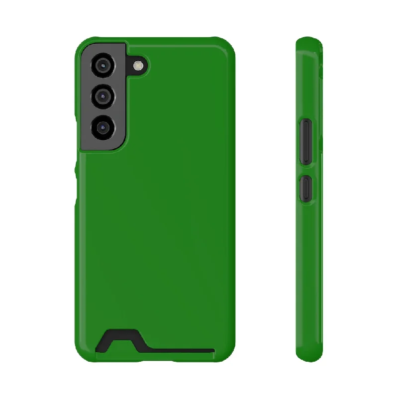 India Green Samsung Case (Card)