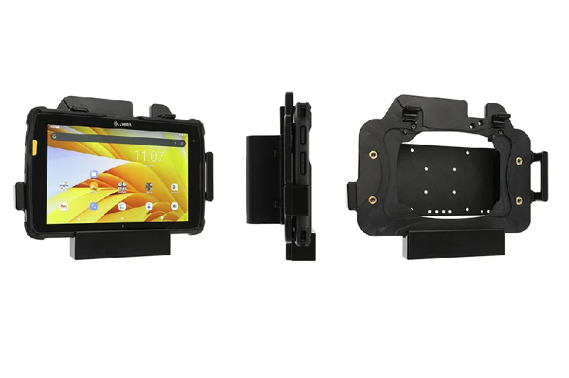 Non-Charging Cradle for Zebra ET40/ET45 8" with Rugged Boot and Supports Expansion Back