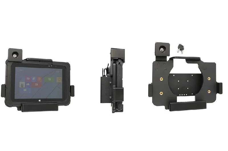 Non-Charging Cradle with Key Lock for Zebra ET50/51/55/56 8.3 and 8.4 with Rugged Frame