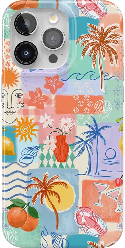 Tropical Heat | Beachy Collage Case