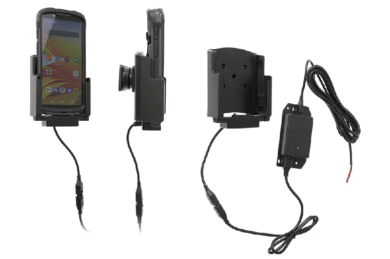 Charging Cradle with Hard-Wired Power Supply for Zebra TC53/58 with Rugged Boot