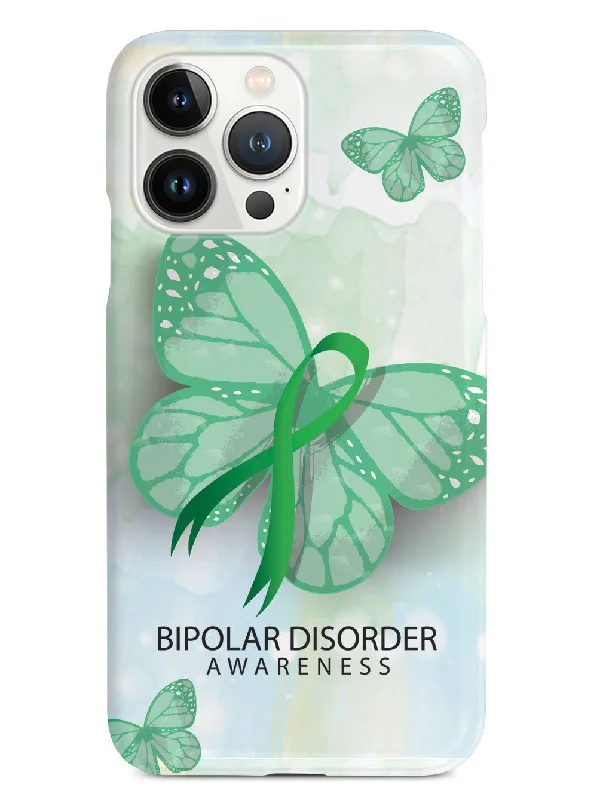 Bipolar Disorder Awareness Butterfly - Black Case