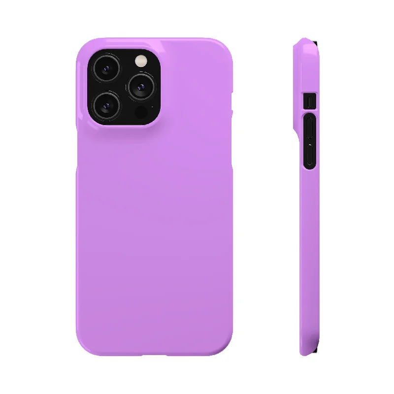 Bright Lilac iPhone Case (Slim)