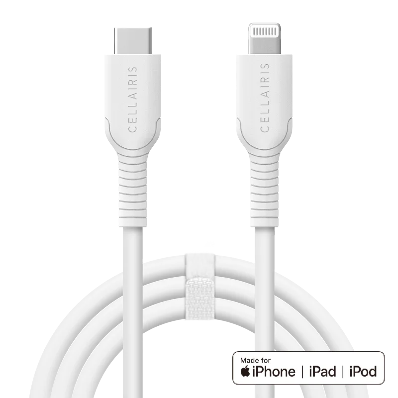 Charge Cable - 6FT USB-C to MFi Lightning White 27W (C94 Chip) Power