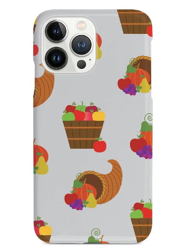 Cornucopia Pattern - White Case