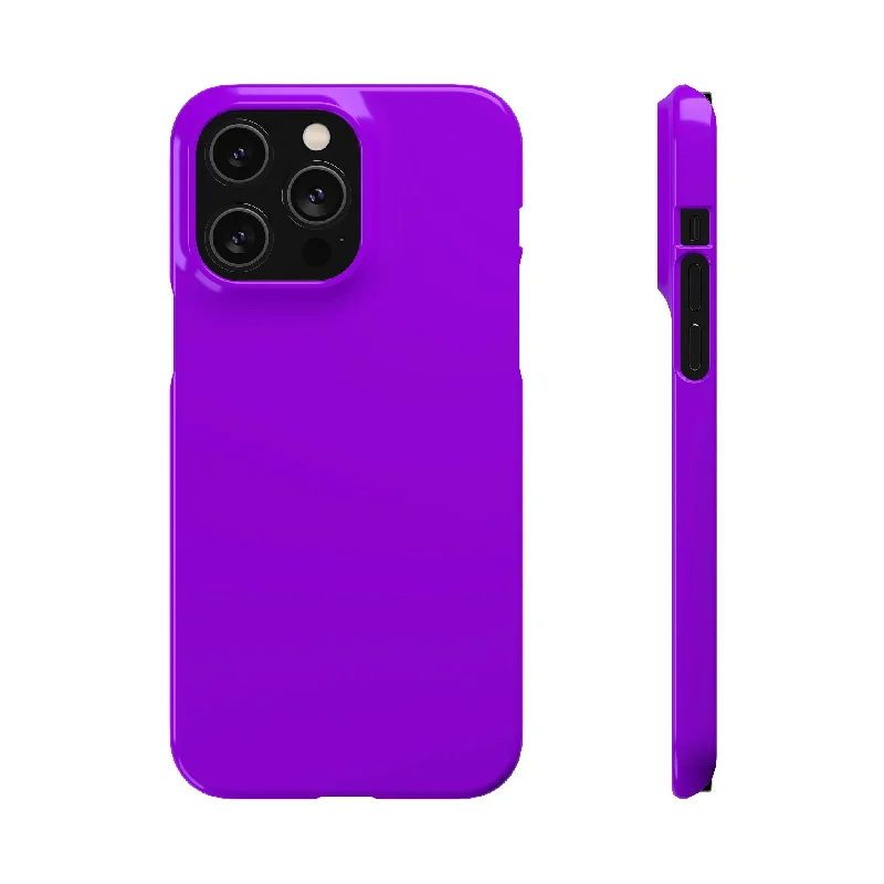 Dark Violet iPhone Case (Slim)