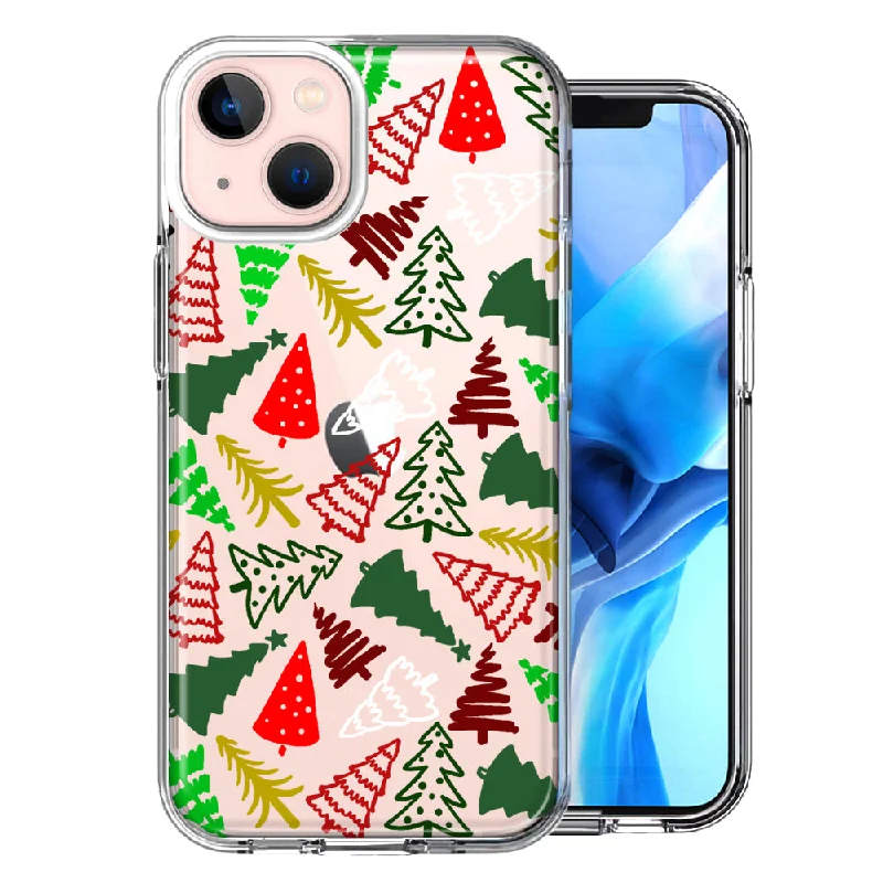 For Apple iPhone 15 Christmas Trees Holiday Festive Winter By BillyElleCo Case Cover