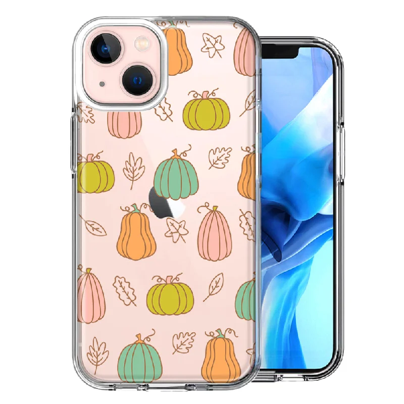 For Apple iPhone 15 Fall Autumn Fairy Pumpkins Thanksgiving Spooky Season Case Cover