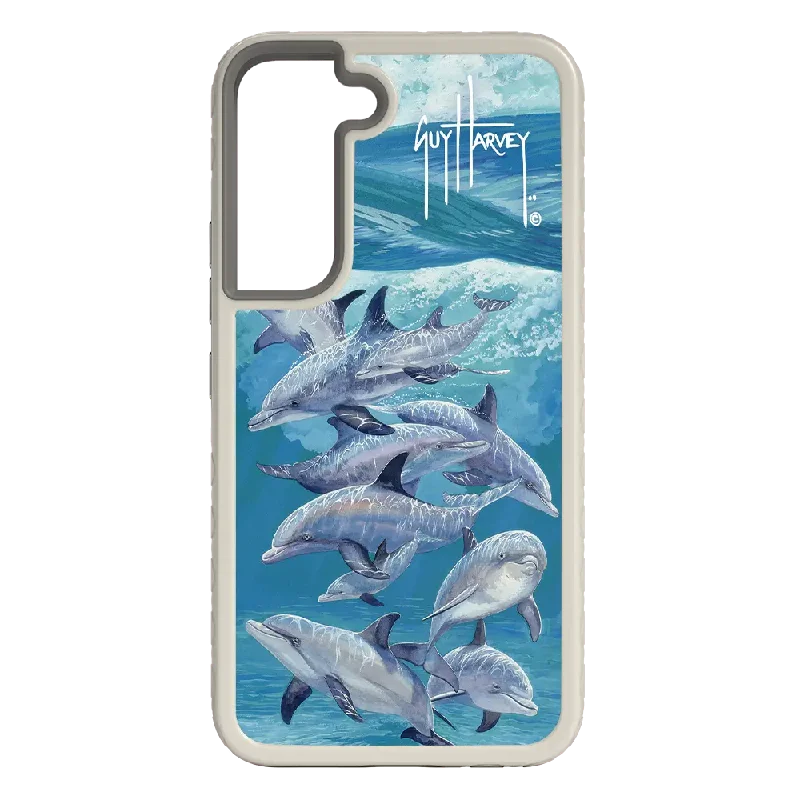 Guy Harvey Fortitude Series for Samsung Galaxy S22 Plus - Bottlenose Dolphins