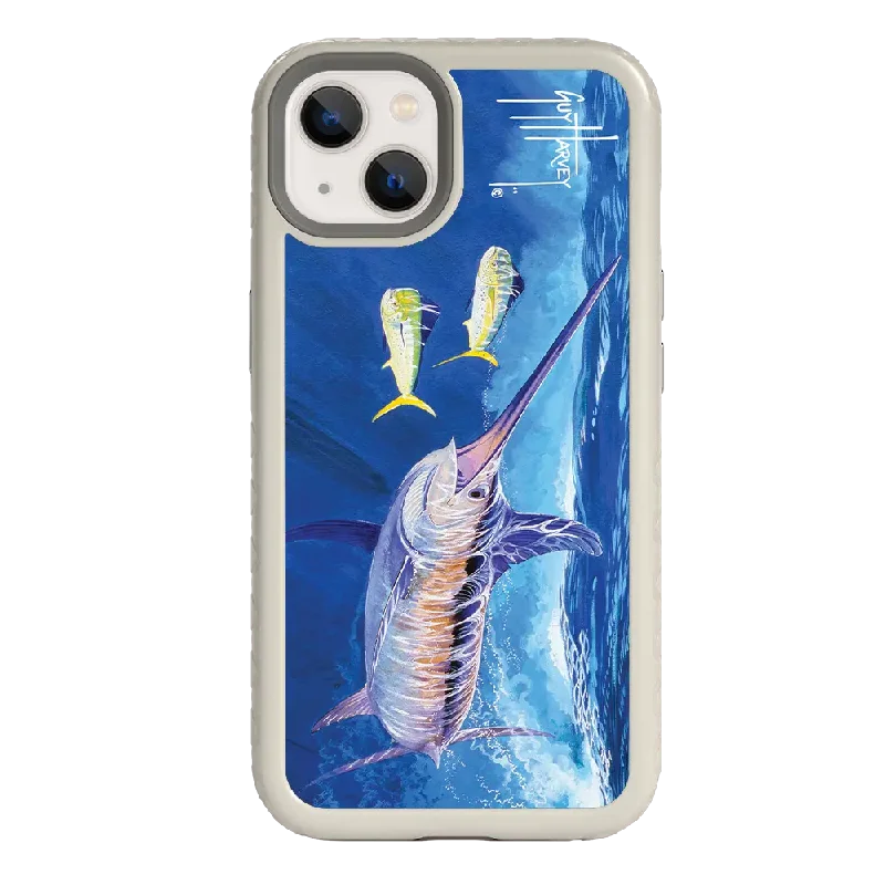 Guy Harvey Fortitude Series for Apple iPhone 13 - Bullseye Sword