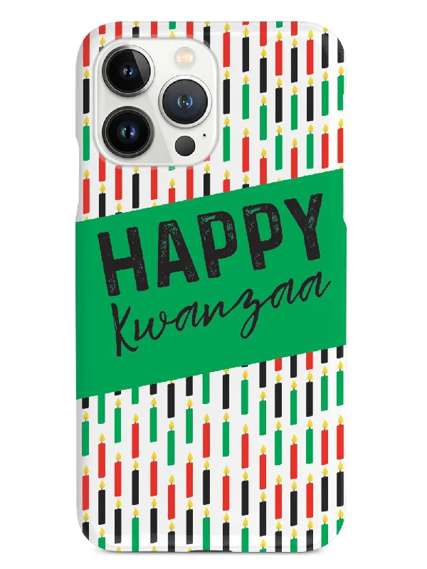 Happy Kwanzaa - Candles Case