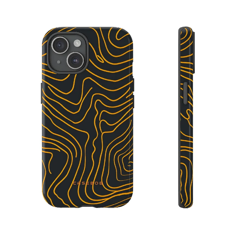 Linear Yellow Chic - Protective Phone Case