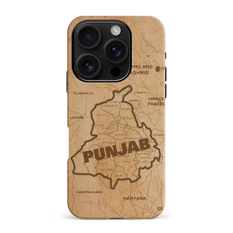 Map of Punjab Phone Case