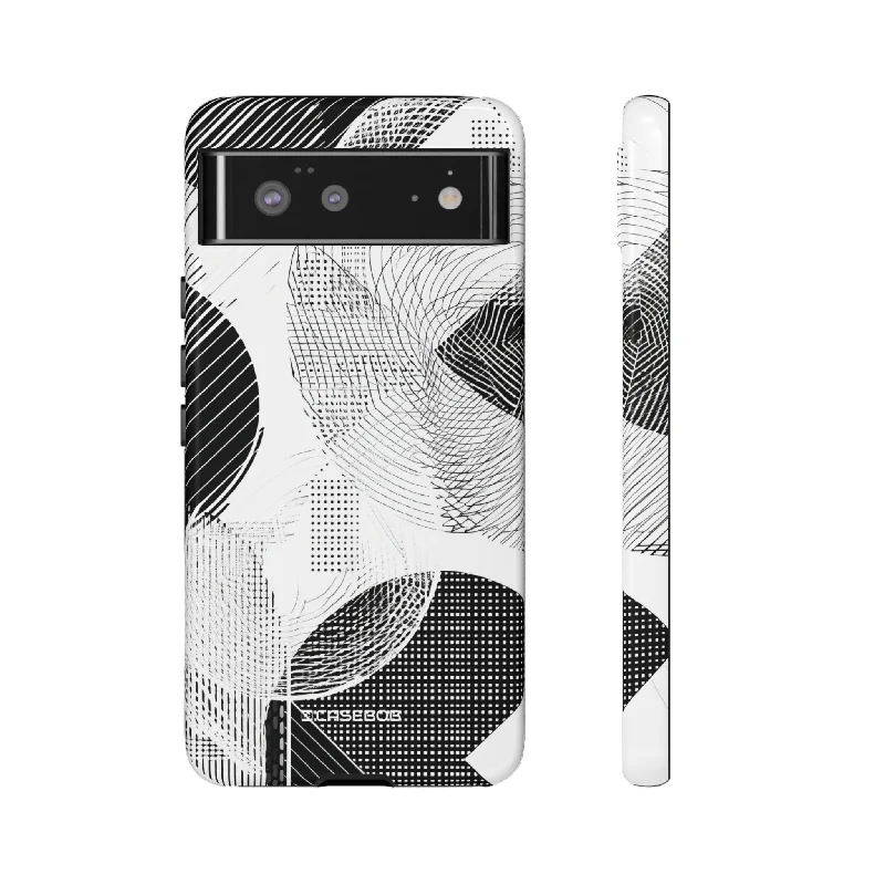 Monochrome Dynamics - Phone Case for Google Pixel