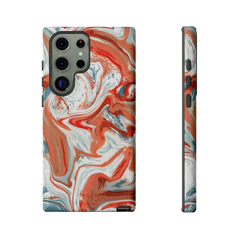 Orange Art Android Case - Protective Phone Case