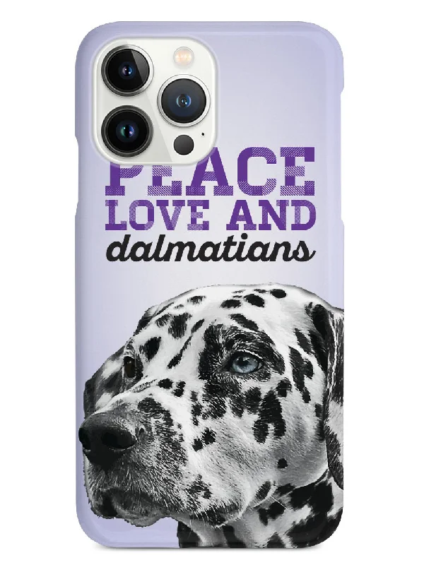 Peace, Love, & Dalmatians Case