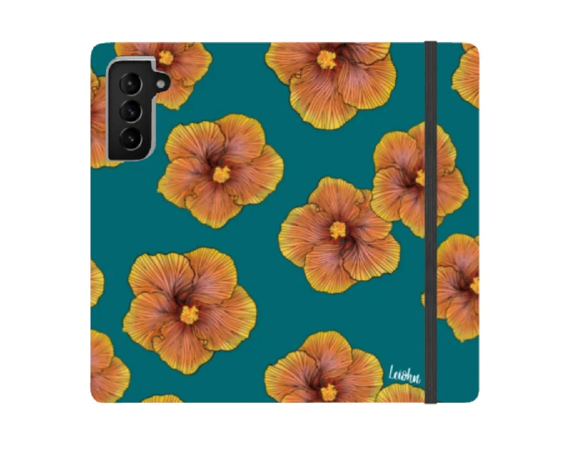 Sunrise Hibiscus - Wallet Case - Samsung