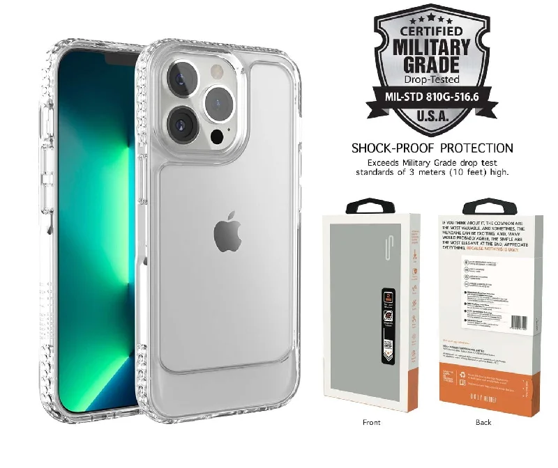 Ugly Rubber U-Model Bumper Clear Case for iPhone 13 Pro Max