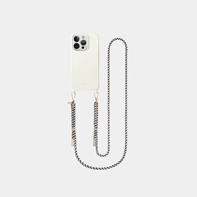 Off-White Phone Case + Santorini Crossbody Strap