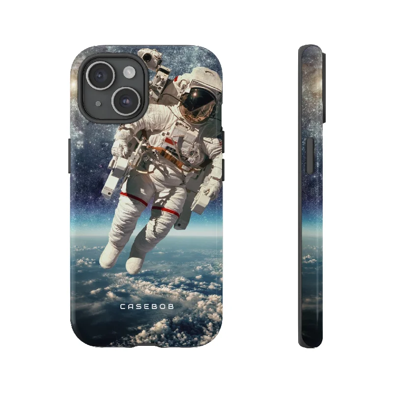 Astronaut in outer space - Protective Phone Case