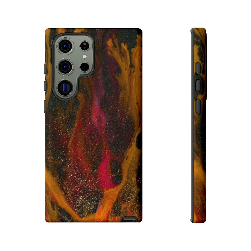 Bon Fire Ink Art Android Case - Protective Phone Case