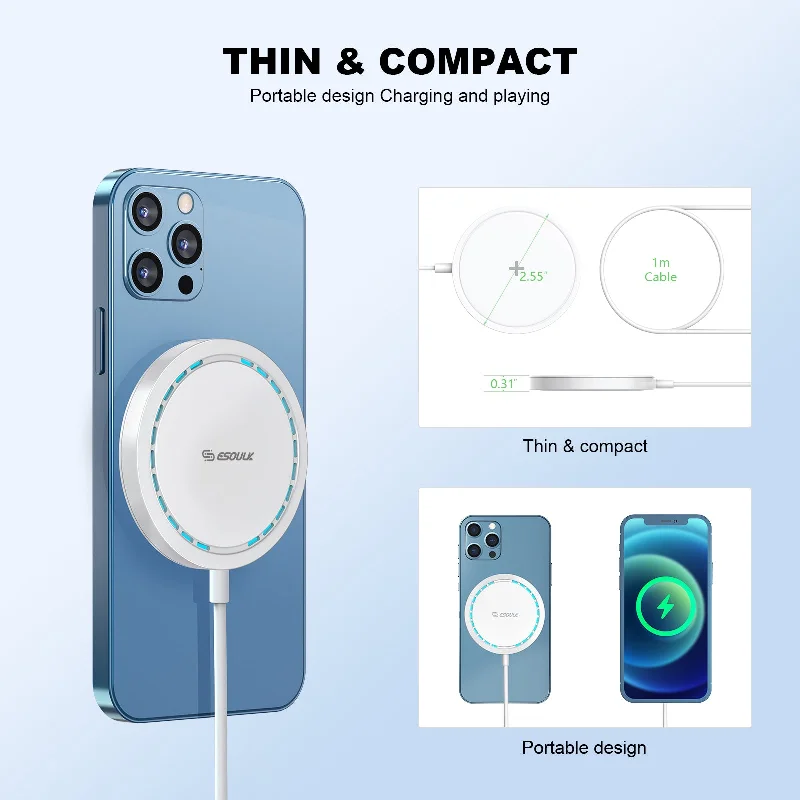 Wireless Charger #210 = 15W Magnetic Wireless Charger