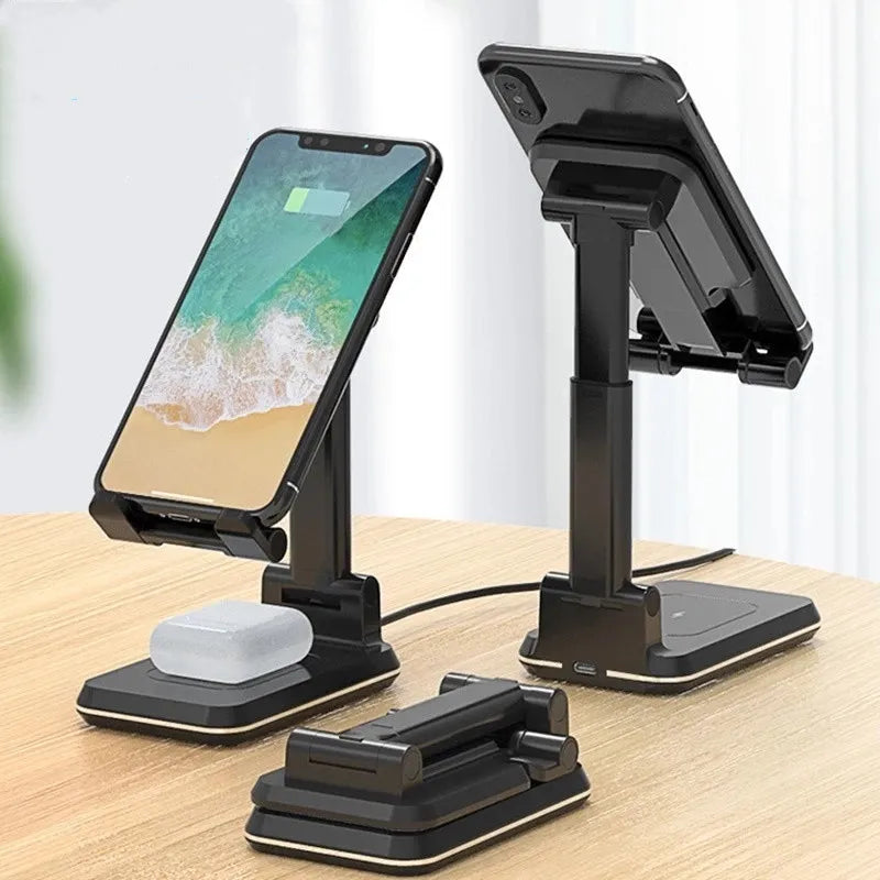 Wireless Charger #233 = Stand Wireless Charger Desk Dual 10W Qi