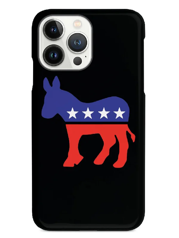 Democrat Donkey Logo - Black Case