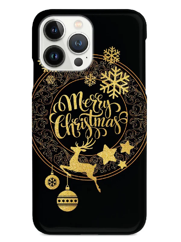 Gold - Merry Christmas Case