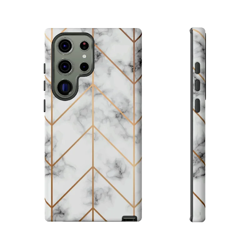 Golden Marble Android Case - Protective Phone Case