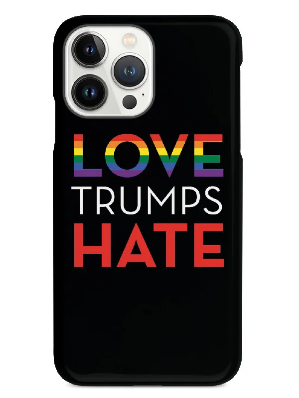 LOVE Trumps Hate - Black Case