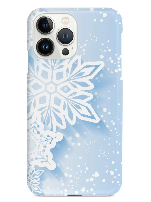 Paper Snowflakes - Black Case