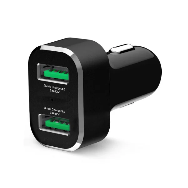 GDS™ 2-Port USB Cigarette Charger with Qualcomm?Quick Charge (RAM-GDS-CHARGE-USB2QCCIG)