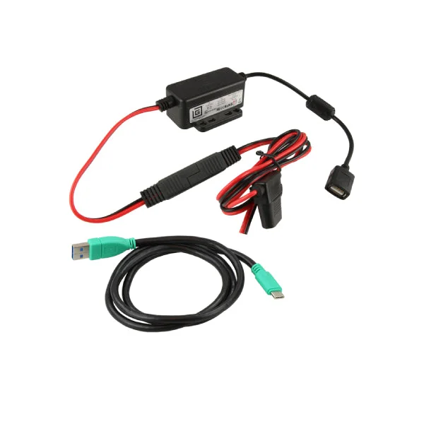 GDS™ Modular 10-30V Hardwire Charger with Type-C Cable (RAM-GDS-CHARGE-USBC-V7B1U)