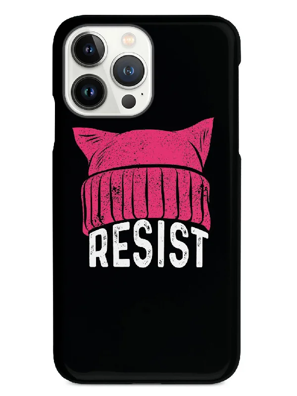 RESIST - Pussy Hat - Black Case