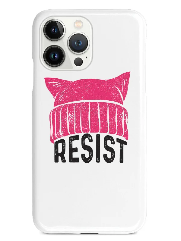 RESIST - Pussy Hat - White Case