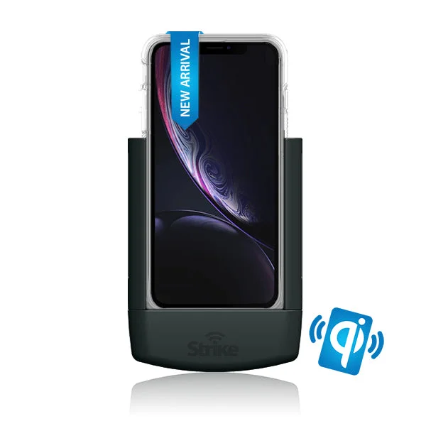 iPhone XR Wireless Charging Car Cradle with Strike Case