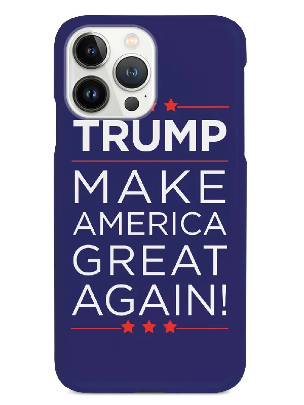 Trump - Make America Great Again - Blue Case