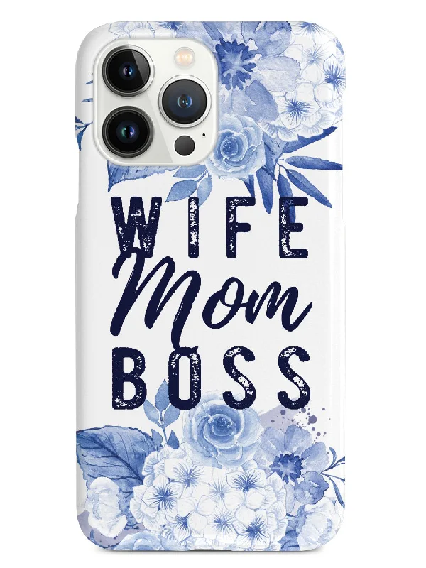 Wife, Mom, Boss - White Case